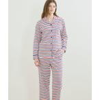 ショッピングパジャマ レディース パジャマ ルームウェア 「綿100%」トリコロールパジャマ レディース