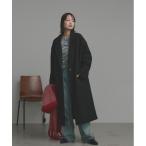 コート チェスターコート フェイクウール ロングチェスターコート レディース