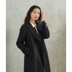 トレンチコート コート (尾州プレミアムウール)トレンチコート レディース