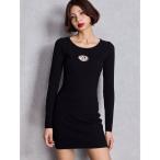 ショッピングニットワンピース ワンピース GD bijou MOLDニットワンピース