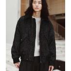 ショッピングブルゾン ブルゾン アウター DETACHABLE BOA TWEED HERRINGBONE BLOUSON メンズ
