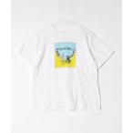 「Ray BEAMS」 半袖Tシャツ「NAIJEL GRAPHコラボ」 ONE SIZE ホワイト レディース