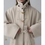 ステンカラーコート コート ウーリーテックトグルボタンステンカラーコート(HARE) レディース