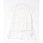 「CALNAMUR」 半袖Tシャツ FREE ホワイト レディース