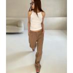 [Didot.showroom] слаксы MEDIUM бежевый женский 