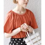 「SHIPS any」 半袖カットソー ONE SIZE ピンク レディース
