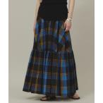 ショッピングロングスカート 「Curensology」 ロングスカート 36 ブルー レディース