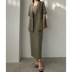 「Louere」 セットアップ SMALL ベージュ系その他 レディース