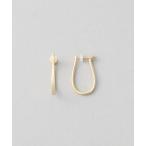 イヤリング 「ラップイヤリング」 ペアシェイプ レディース