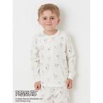 ショッピングKIDS パジャマ 「PEANUTS PUPPIES」「KIDS」総柄プルオーバー キッズ 子供 男の子 女の子