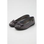 スニーカー リボン バレーシューズ レディース