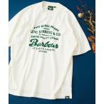 tシャツ Barbour x Levi's/バブアー × リーバイス Levi's × Barbour graphic t-shirt メンズ