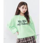 ショッピング韓国子供服 ニット セーター ロゴスムースニット キッズ 子供服 女の子