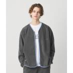  кардиган [CGS.] Popcorn флис Zip кардиган мужской женский 