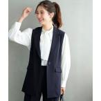 ショッピングセレモニー コート アウター セレモニーダブルクロス ジレ レディース