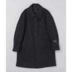 ステンカラーコート コート SHIPS Colors:ホロウ ウール ステンカラーコート メンズ