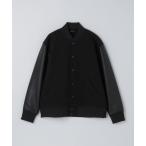 ショッピングブルゾン ブルゾン アウター SHIPS Colors:ウール ミックス スタジアム ブルゾン ブラック メンズ