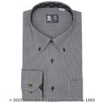  формальный рубашка [HELLO KITTY×TOKYO SHIRTS] форма устойчивость non утюг кнопка down длинный рукав бизнес рубашка мужской 