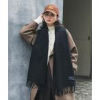 マフラー ストール カシミヤミックスウールストール レディース
