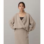 ニット セーター MATINEE LINE/ウール混カシュクールVネックプルオーバー/611154 レディース