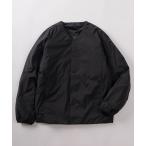 ジャケット ノーカラージャケット 「71」ナイロン 中綿 ノーカラージャケット/パディング ジャケット/インナーアウター メンズ レディース