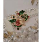 ショッピングブローチ ブローチ 「resonance」「Christmas」キラキラ クリスマスモチーフ ブローチ「8パターン展開/マルチウェイ/オケージョン/クリスマス/