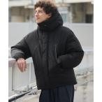 ブルゾン アウター ナイロンタッサー中綿フードブルゾン メンズ レディース