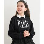 トレーナー  キッズ ポロカラースウェットトップス キッズ 子供服 女の子