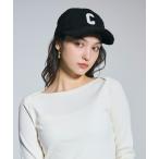 キャップ 帽子 ボアロゴキャップ レディース