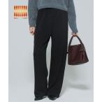 スウェットパンツ ジャージ 裏起毛ソフトスウェットワイドパンツ レディース