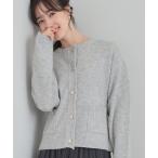 カーディガン きちんと感が魅力 フリンジジャケット レディース