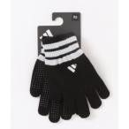 手袋 「adidas」53 キッズニットグローブ キッズ 子供 男の子 女の子