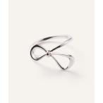 指輪 リング シルバー リボンリング レディース