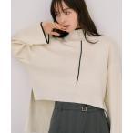 ニット セーター 「新作」Wool100-ウォッシャブルタートルネック｜ウォッシャブル/オフィスカジュアル/抗ピリング/細見え/秋服/冬服 レディース