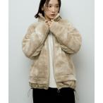 ブルゾン アウター スタンドボアジャケット レディース