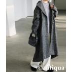 ジャケット テーラードジャケット ヘリンボーン ロングコート レディース