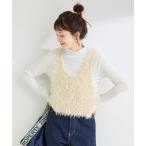 tシャツ 手洗い可 / ウール混カットタートルプルオーバー レディース