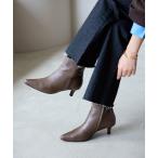 ショッピングショート ブーツ 「追加」SLOBE ポインテッドブーツ レディース