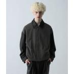 ショッピングレザー ブルゾン アウター レザーキリカエツイードブルゾン(HARE) メンズ