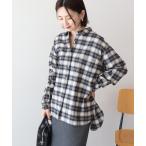 ショッピングシャツ ブラウス シャツ ビエラ起毛チェックシャツ レディース