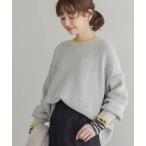 ニット セーター 「WEB限定」配色ラインニットプルオーバー レディース