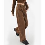 [Sibra] брюки-чинос M Brown женский 