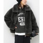 ショッピングショート コート アウター ファーショートブルゾン レディース