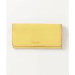「kate spade new york」 ワンポイント財布 - イエロー レディース