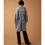 「PENDLETON」 ニットカーディガン FREE サックスブルー レディース