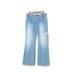 ショッピングブーツカット 「Plage」 ブーツカットデニムパンツ 34 ブルー レディース