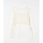 [Per sist ence] топ FREE слоновая кость женский 