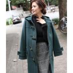 ショッピングダッフル 「BABYLONE」 ダッフルコート 36 グリーン レディース