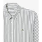 ショッピングラコステ シャツ ベーシックストライプボタンダウンシャツ メンズ