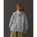 トレーナー  「MNCM」「毛玉バイバイ裏毛裏起毛」ラグランパイピングビッグスウェット キッズ 子供服 男の子